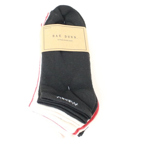 Rae Dunn Ankle Socks NWT - Picture 1 of 10